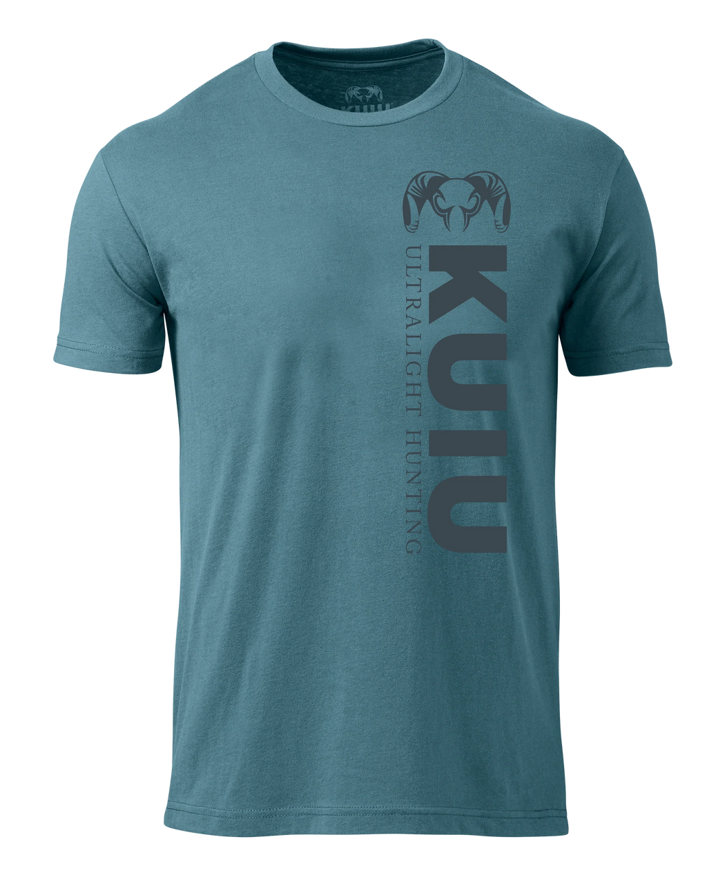 KUIU Solid Vertical T-Shirt | Indigo