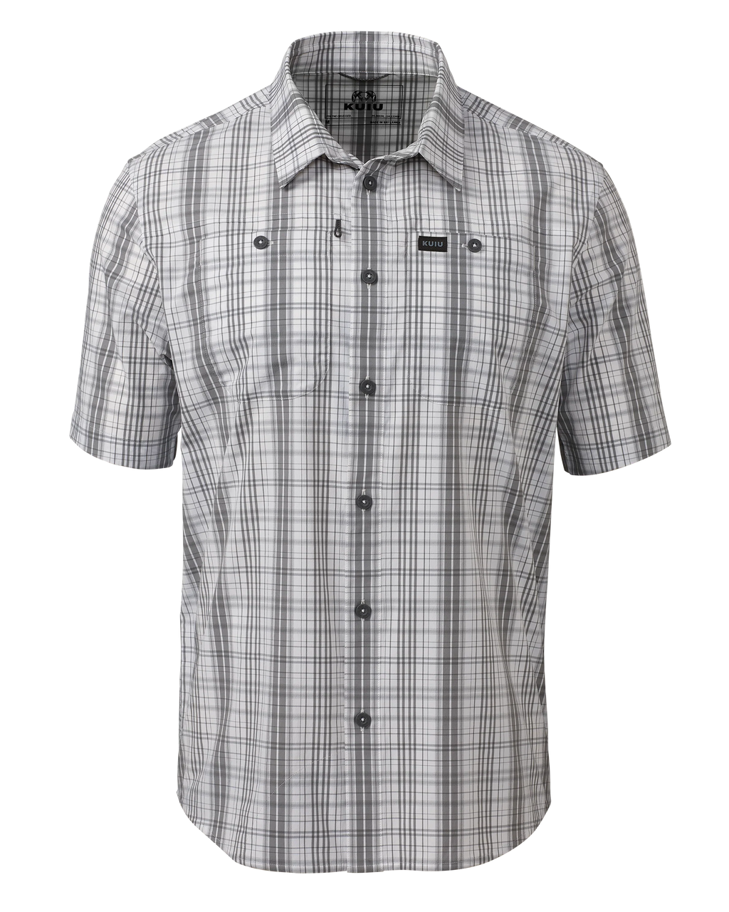 Borrego SS Shirt | Granite Plaid