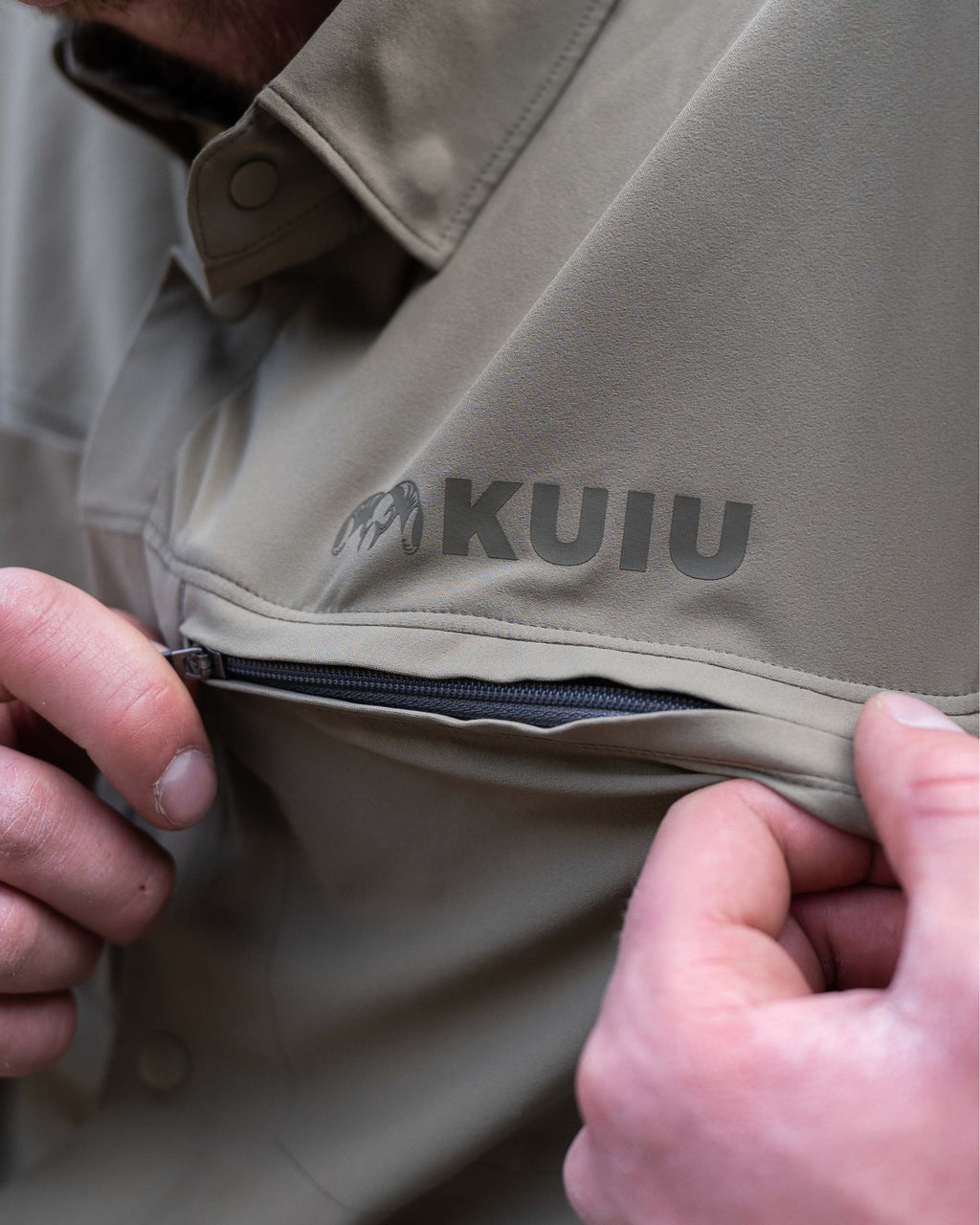 Mesa Vented SS Snap Shirt Topo | Fog Topo Print