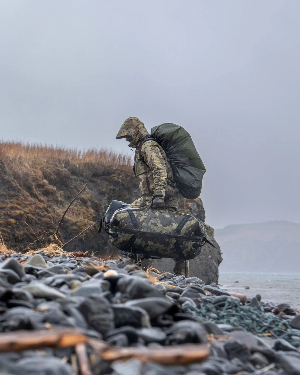 Kodiak 6600 Submersible Duffel | Stone