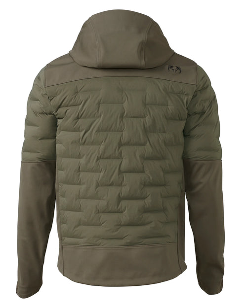 Axis Thermal Hybrid Hooded Jacket | Ash
