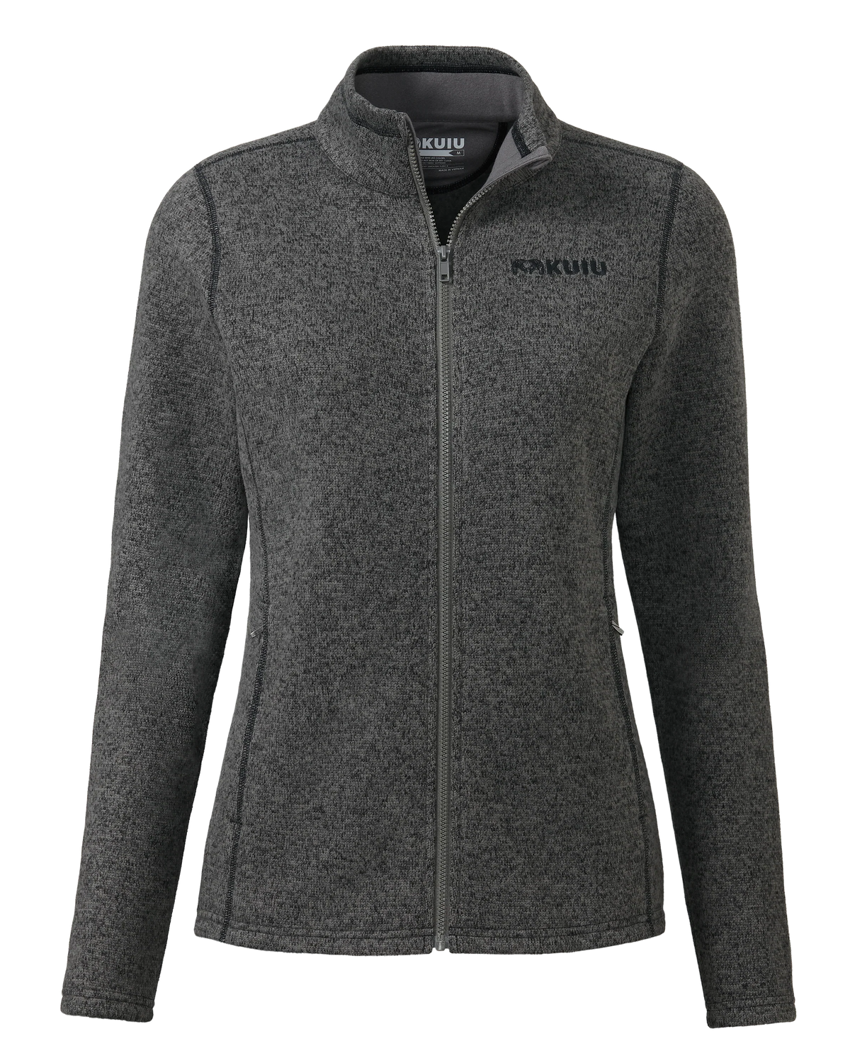 Women's Base Camp Full Zip Sweater | Charcoal Heather