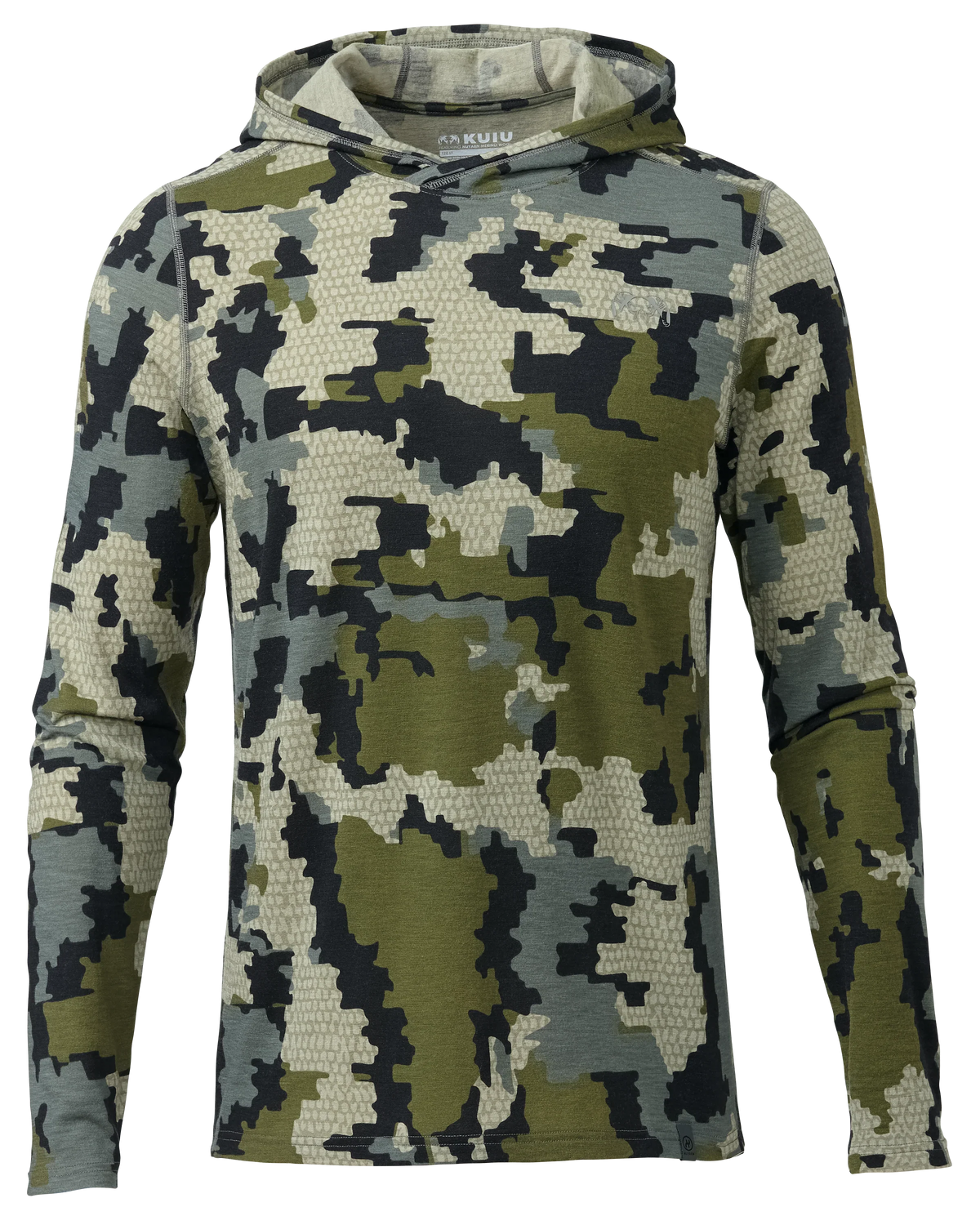 ULTRA Merino 120 LT LS Hoodie | Verde