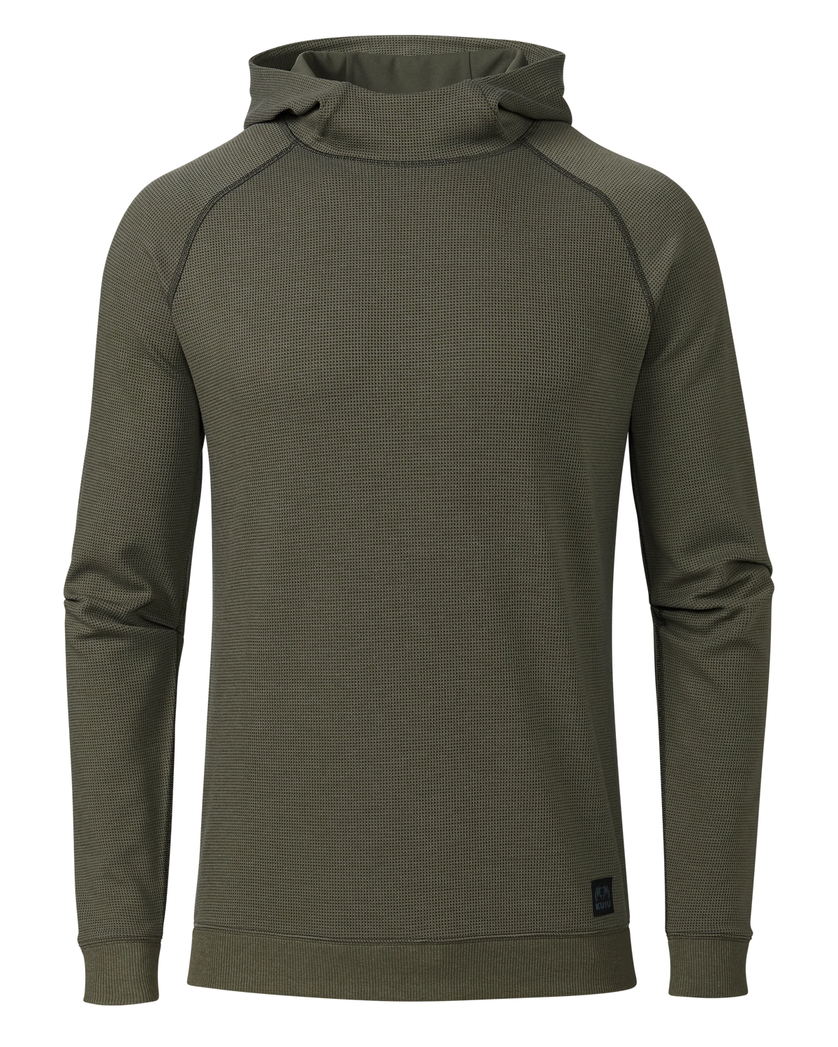 Canyon Waffle Hoodie | Ash Heather