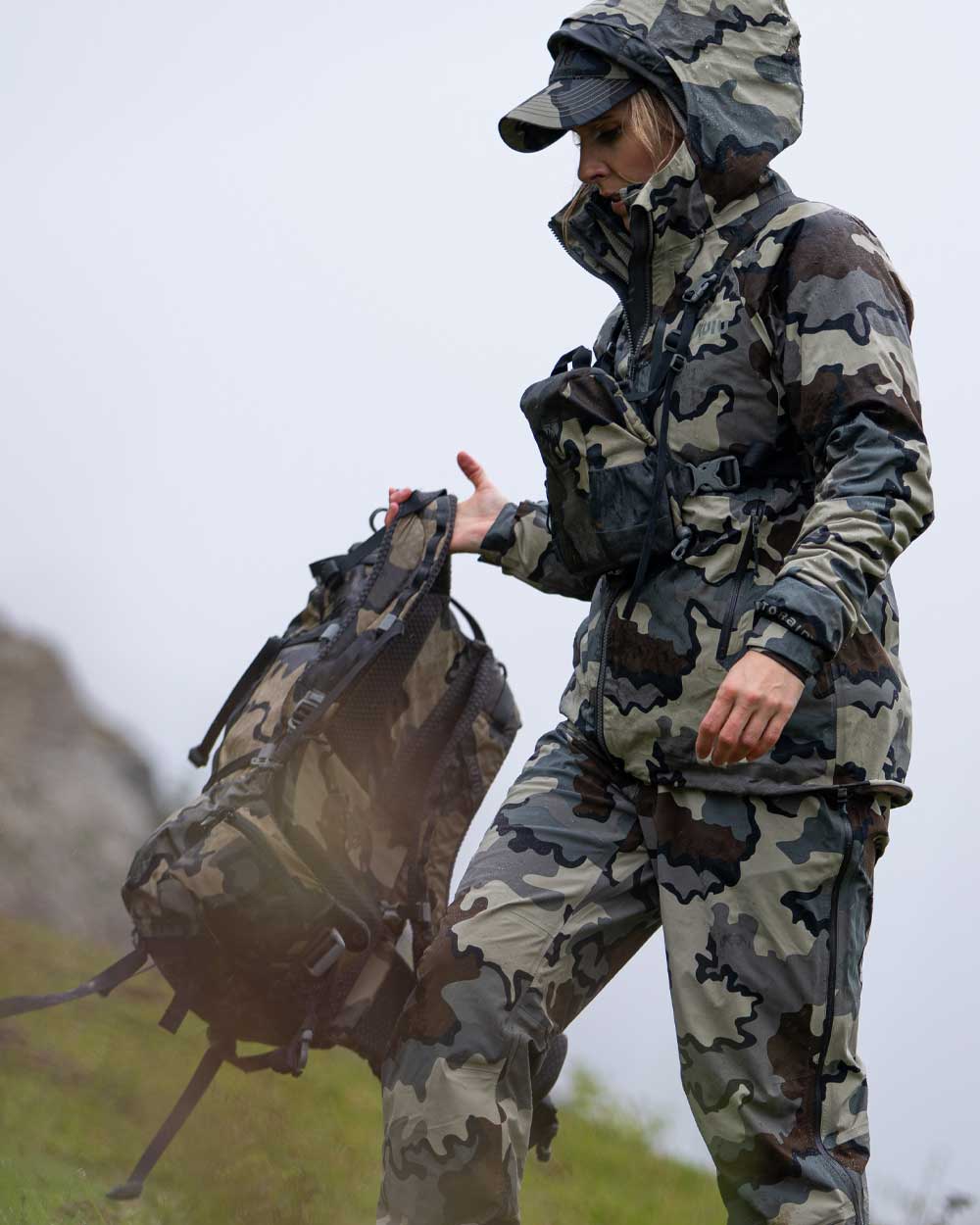 Women's Chugach TR Rain Jacket | Gunmetal