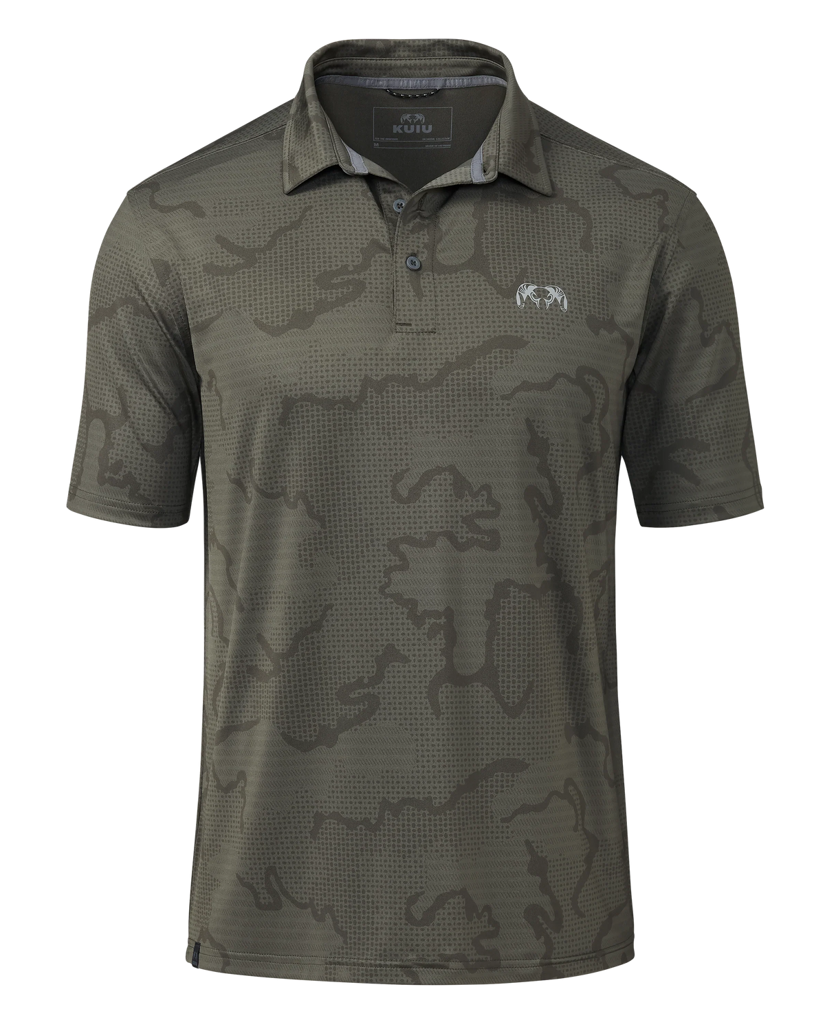 KUIU Performance Polo | Ash Tonal