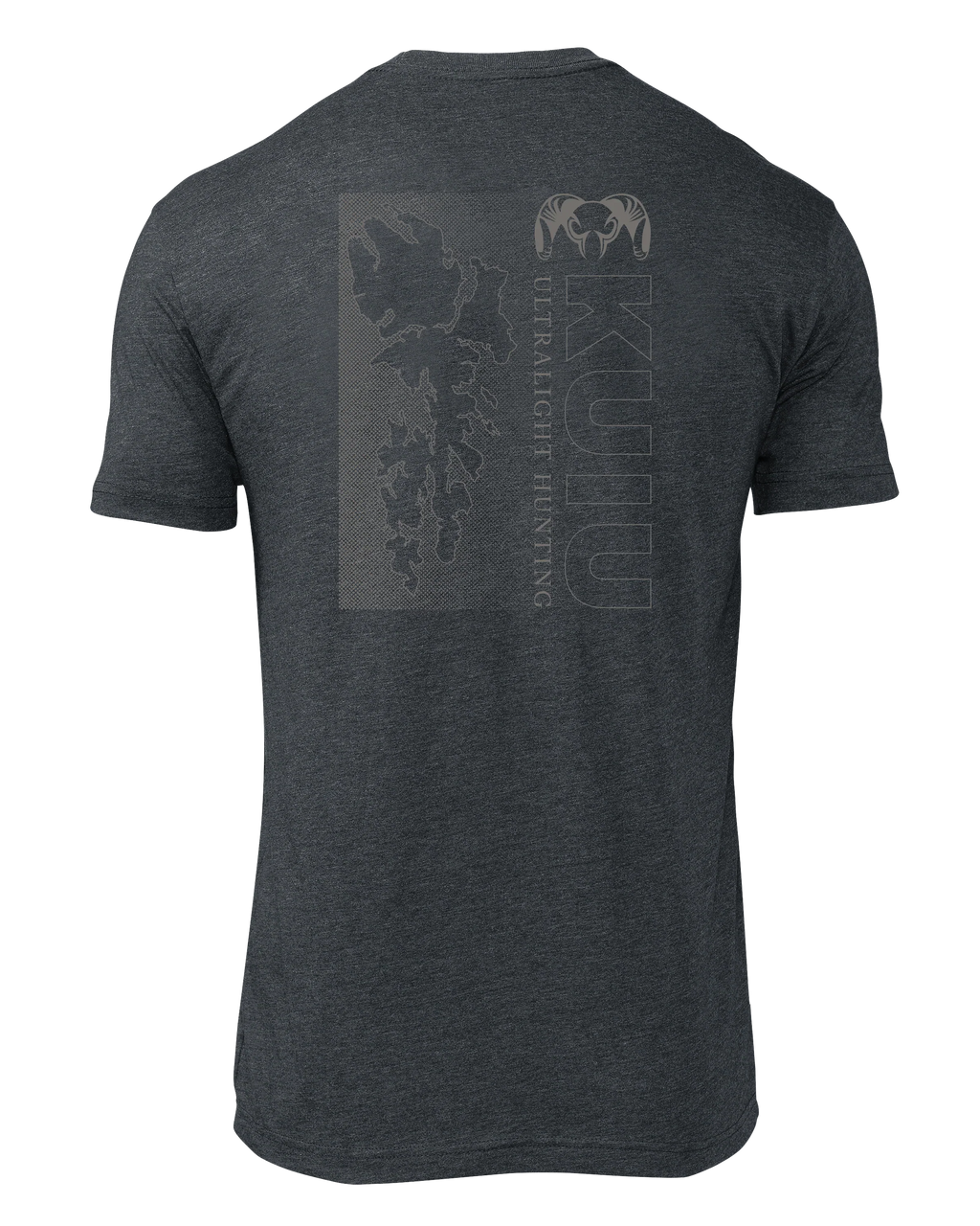 KUIU Island Fade T-Shirt | Charcoal