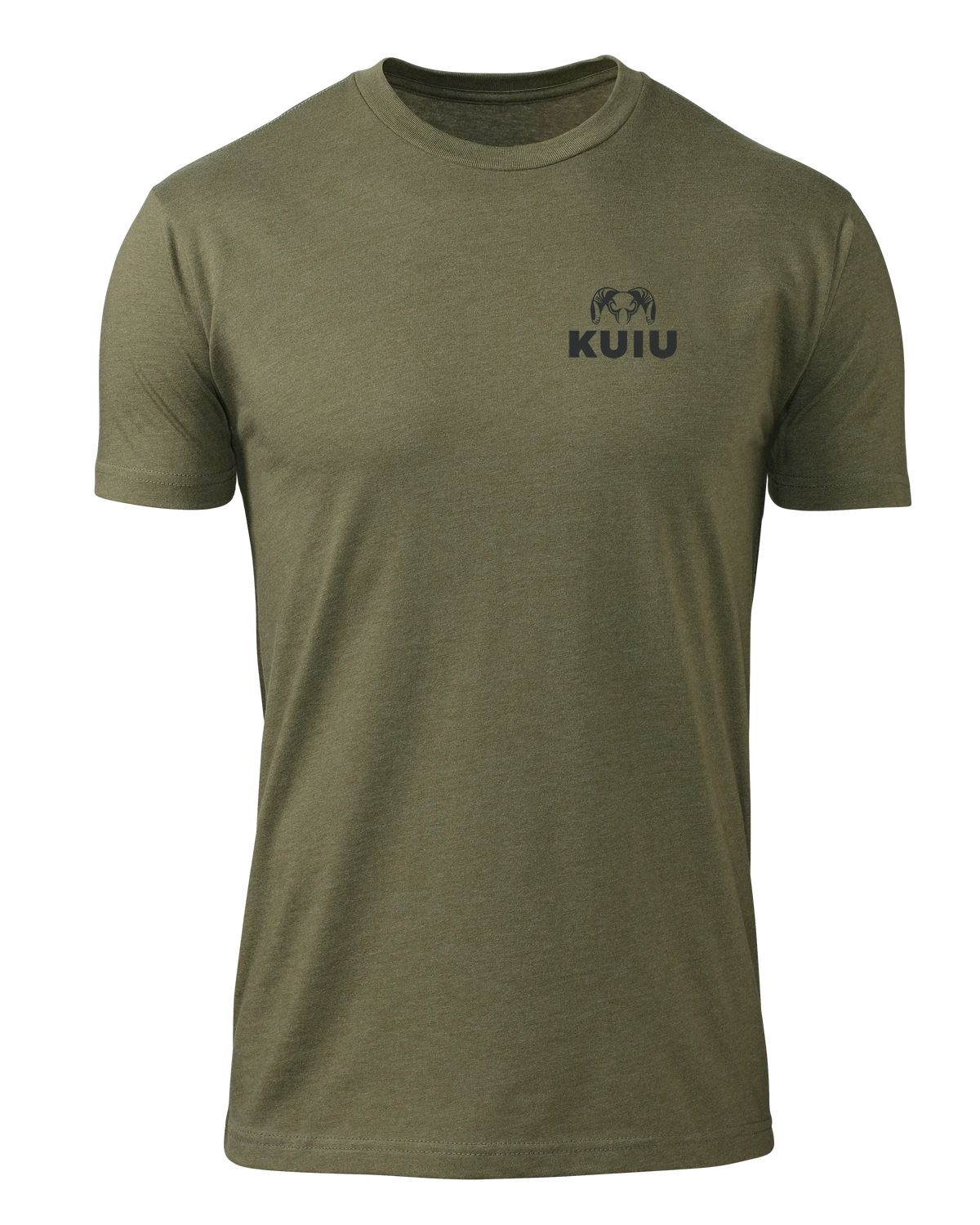 KUIU Ram Chest Logo T-Shirt | Military Green