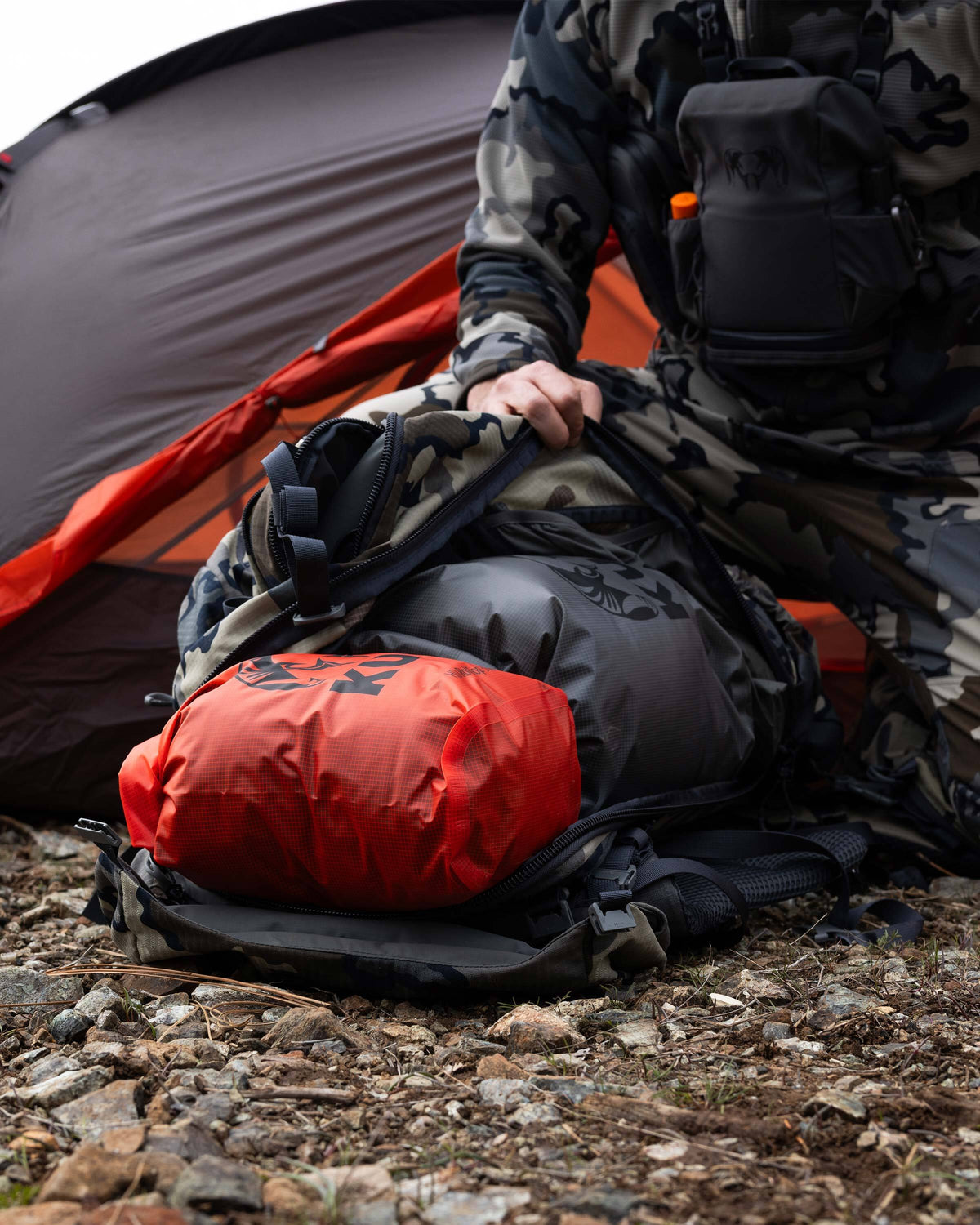 HD Roll Top Dry Bags | Blaze Orange